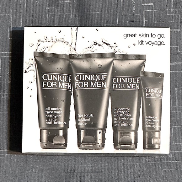 Clinique Other - Clinique For Men - Great Skin To Go Kit